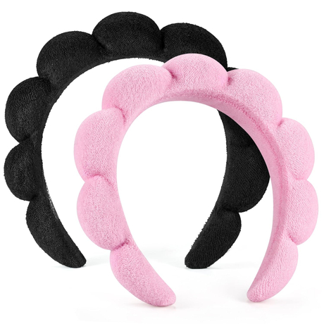 Extensão De Cílios Spa Face Fita De Cabeça Terry Cloth Headband