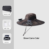 Wholesale Wide Brim Summer Outdoor Solar Fan Hat