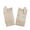 Custom Fingerless Mittens Winter Touchscreen Knitted Convertible Flip Top Fingerless Mittens Gloves