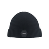 Custom Classic 100% Cotton Autumn Winter Tight Beanie with PU Label