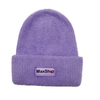 Fashion Imitation Mink Fluffy Winter Hats Knitted Soft Beanies with Custom Logo