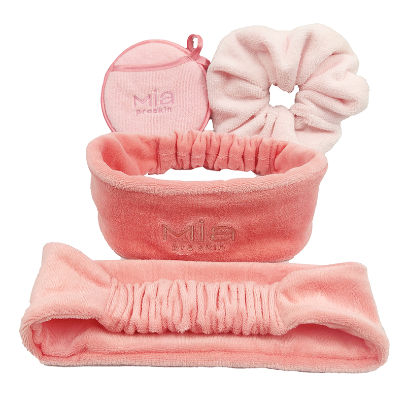 Velvet Cotton Spa Headband Sets