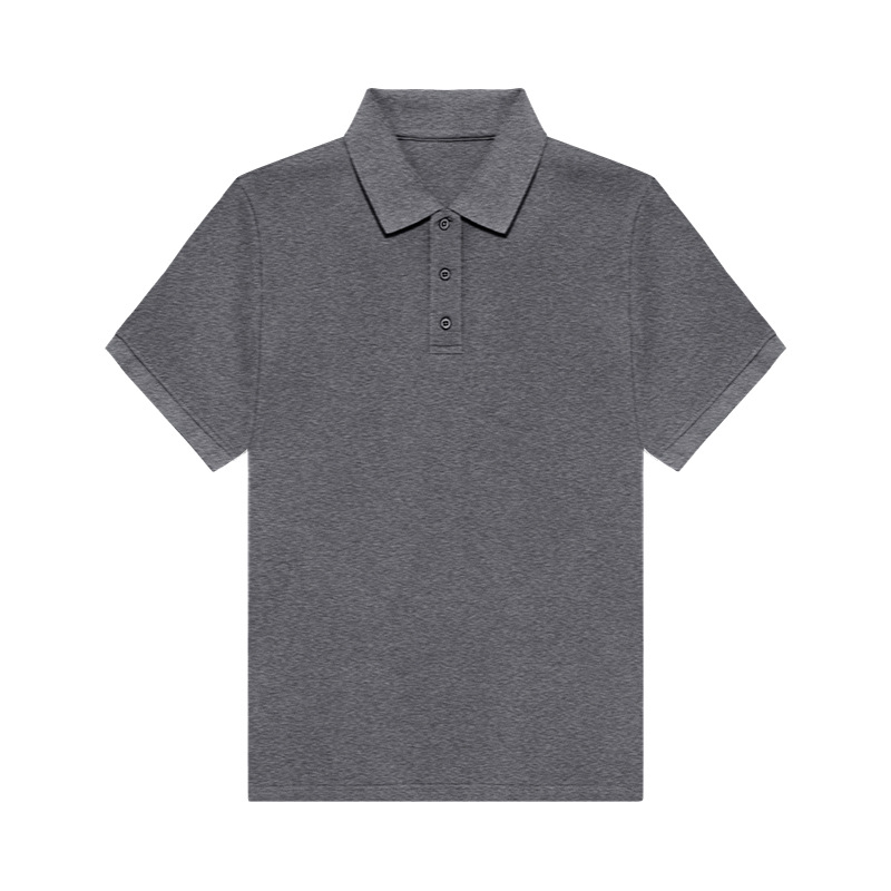 Customized Logo 200g Short Sleeved Polo Shirt Sailor Spun Bead Mesh Breathable Advertising Shirt
