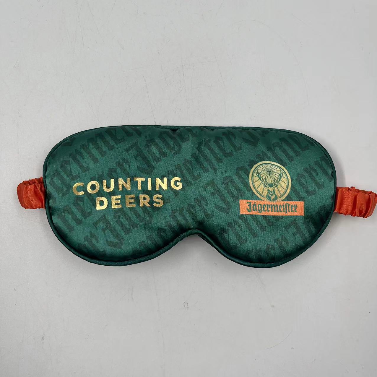 Custom Print Night Sleep Silky Satin Eye Mask Travel Eye Patch Shade Blindfold