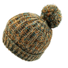 Custom Multiple Color Blends Yarn Beanie with Pompom