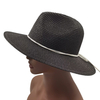 Wholesale Factory Oem Paper Foldable Men Women Wide Brim Panama Straw Sun Hat with Band