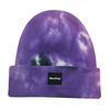 Tie Dye Winter Soft Cotton Plain Rib Knitted Beanie Hat