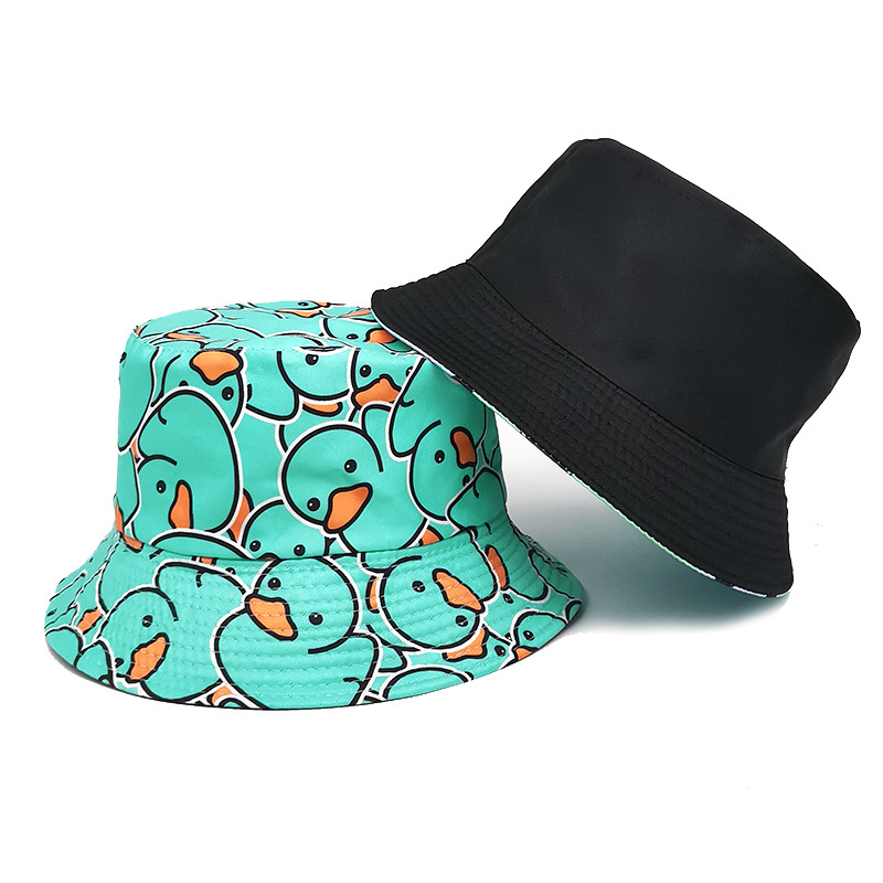 Custom UV protection waterproof unisex print reversible bucket hat