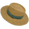 Oem Facotry Summer Beach Fashion Wide Brim Boater Straw Sun Hat with Band