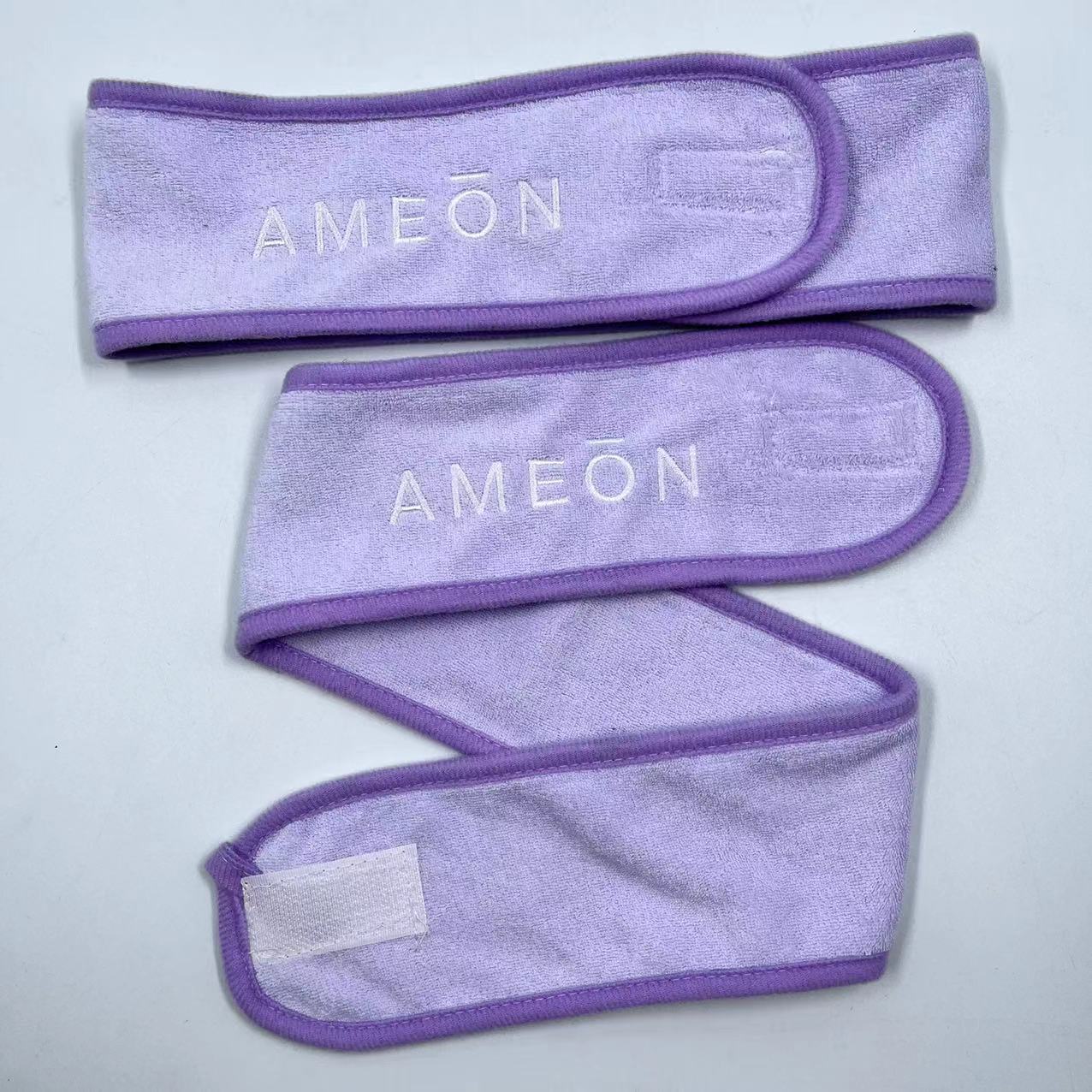 Terry Microfiber Facial Women Spa Hairband with Custom Logo