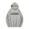 Promotional 400gsm 100% Cotton Sweatshirt Customized Printed Logo Class Uniform Long Sleeved Hoodie