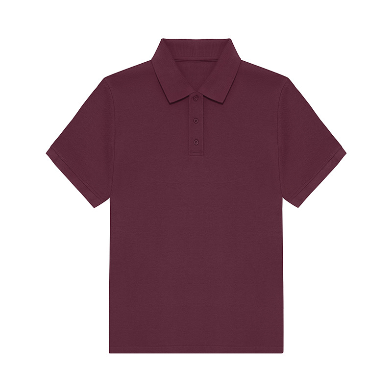 Customized Logo 200g Short Sleeved Polo Shirt Sailor Spun Bead Mesh Breathable Advertising Shirt