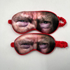 Custom Funny Print Silky Satin Night Sleep Eye Mask 