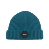 Custom Classic 100% Cotton Autumn Winter Tight Beanie with PU Label