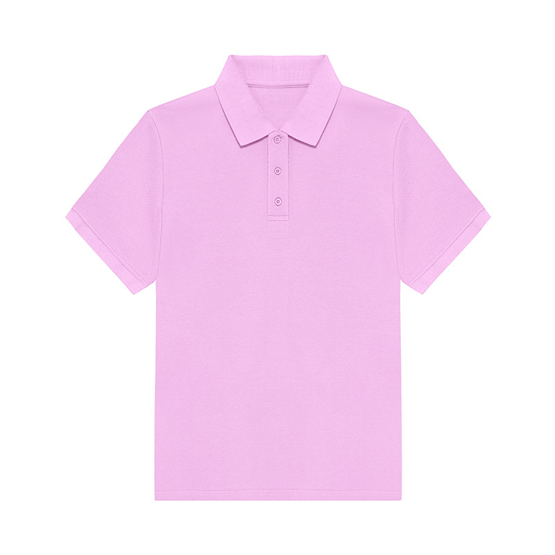 Customized Logo 200g Short Sleeved Polo Shirt Sailor Spun Bead Mesh Breathable Advertising Shirt