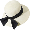 Wholesale Factory Oem Wide Brim Sun Protect Women Foldable Cloche Bucket Paper braided Straw Hat