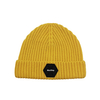 Custom Classic 100% Cotton Autumn Winter Tight Beanie with PU Label