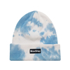 Tie Dye Winter Soft Cotton Plain Rib Knitted Beanie Hat