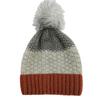 Custom Hybrid Technology Stripe Beanie with Pompom