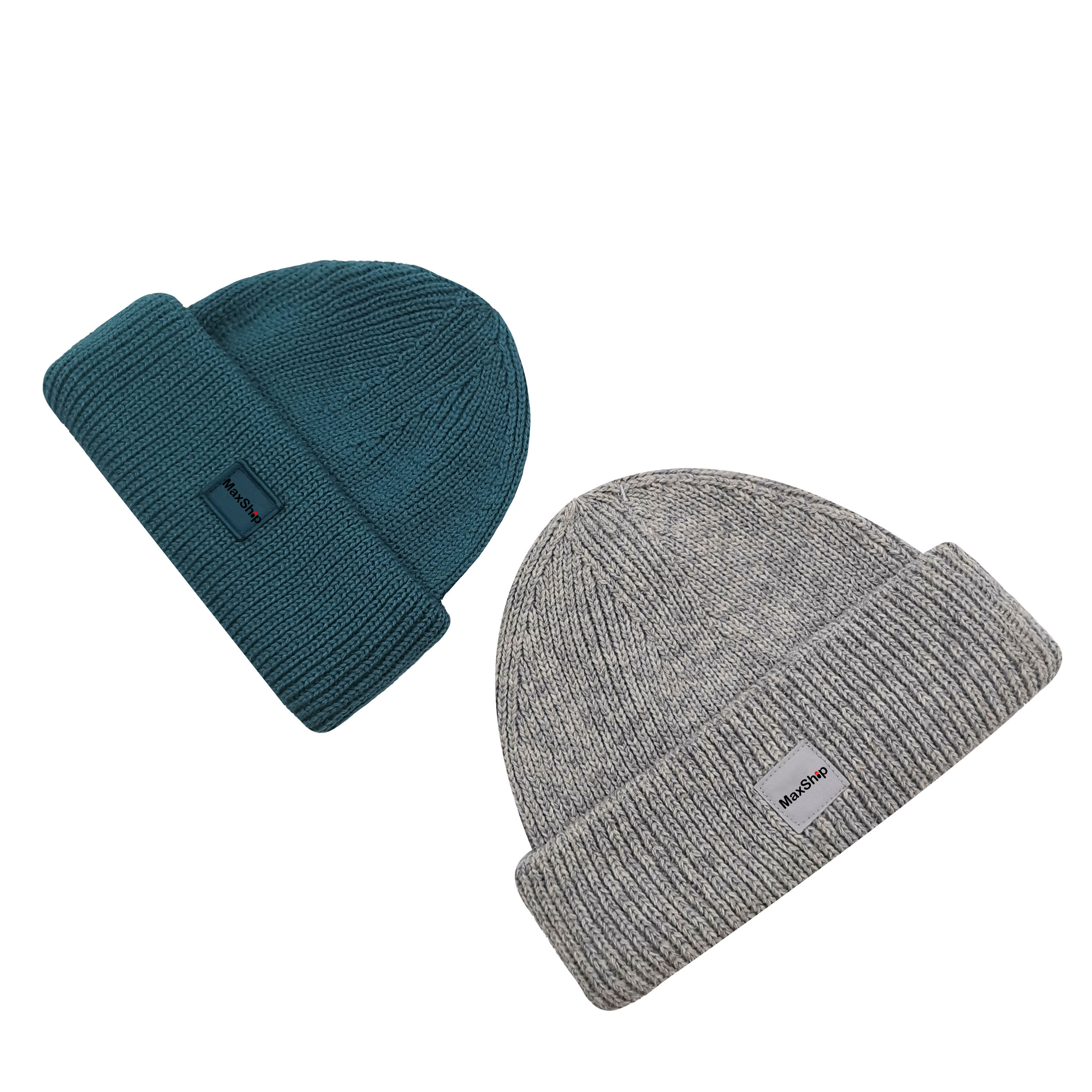 Hot Sale Classic Winter Warm Knitted Wool Plain Beanies Hat