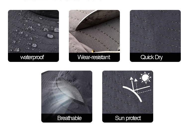 fan hat fabric